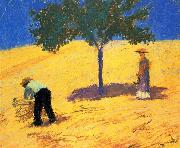 Baum im Kornfeld August Macke